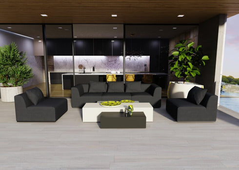 Blinde Design Bloc L5 Concrete Coffee Table - Natural Finish - BLD.1.T.BLC.L5.NA